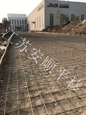 房屋平移鋼筋鋪設